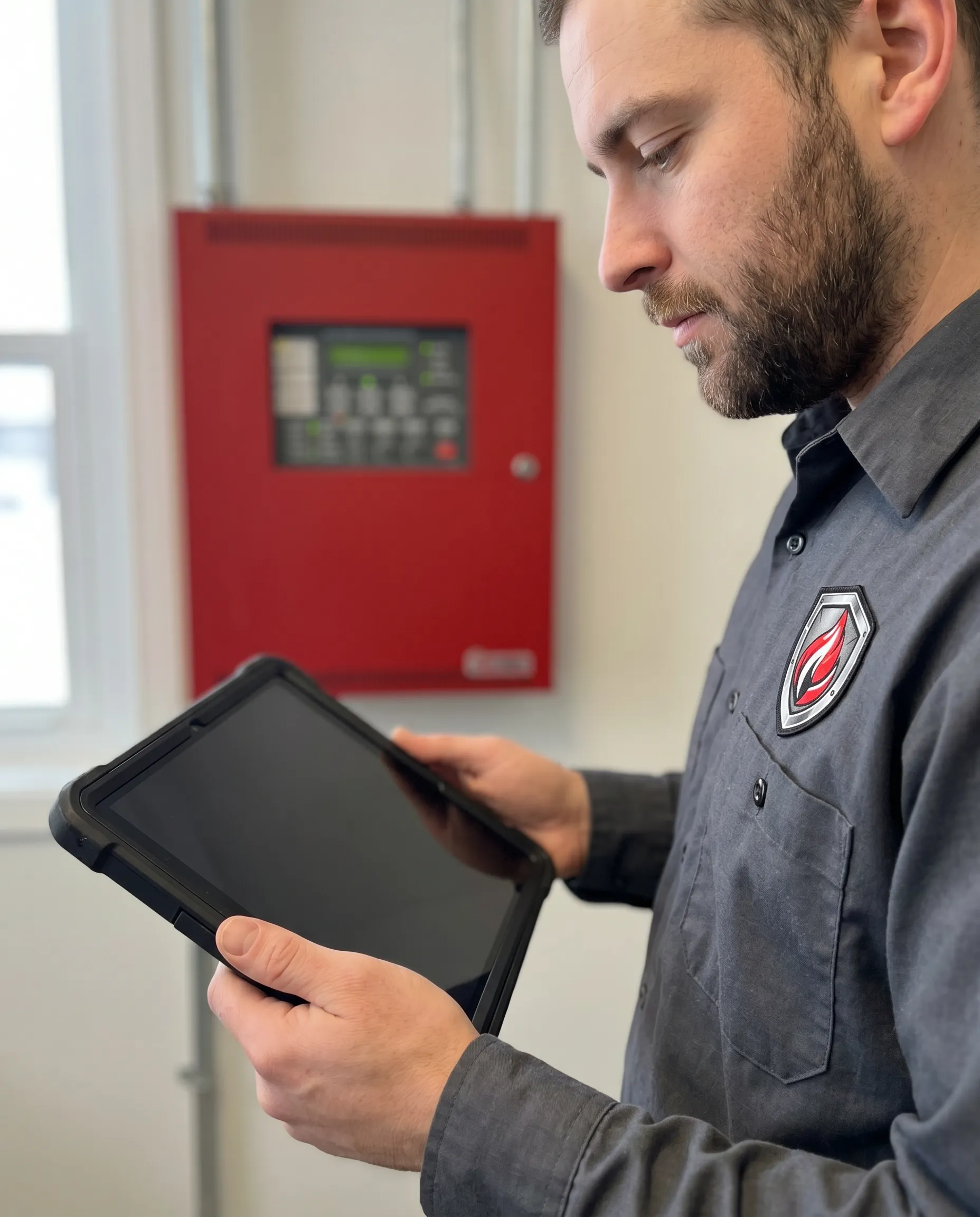 Fire detection system inspection documentation and system reporting in Timmins